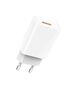 Wall Charger 12W 2.4A + Cable USB - Micro USB-C Denmen DC01 white 6973224870329