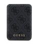 Guess Induction Powerbank 15W GUPB5FP4EMGK 5000mAh black/black 4G Leather Metal Logo MagSafe 3666339210571