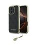 Guess Case for iPhone 16 Pro - Guess Hardcase 4G Charms Collection (GUHCP16LGF4GGR) - Black 3666339345983 έως 12 άτοκες Δόσεις