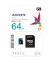 Adata Memory Card MicroSDHXC 64GB - Adata (AUSDX64GUICL10A1-RA1) - Black 4713218461933 έως 12 άτοκες Δόσεις