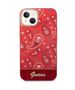 Original Case IPHONE 14 Guess Hardcase Bandana Paisley red 3666339064044