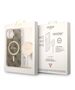 Original Case IPHONE 14 Guess Hardcase 4G Print MagSafe + Wireless Charger (GUBPP14LHJEACSP) brown 3666339102890