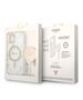 Original Case IPHONE 14 Guess Hardcase Marble MagSafe + Wireless Charger (GUBPP14SHMEACSK) white 3666339103187