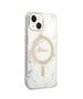 Original Case IPHONE 14 Guess Hardcase Marble MagSafe + Wireless Charger (GUBPP14SHMEACSK) white 3666339103187