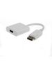 Gembird DisplayPort - Προσαρμογέας HDMI AV λευκό (A-DPM-HDMIF-002-W) 605101 8716309078733