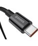 Kabel USB Baseus USB-C - USB-C 1 m Czarny (BSU2848BLK)