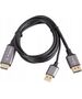 Lanberg Kabel adapter Lanberg HDMI (M) -> Displayport (M) 1,8M 4K czarny