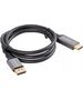 Lanberg Kabel adapter Lanberg Displayport (M) -> HDMI (M) 1M 4K czarno-srebrny