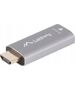 Adapter AV Lanberg Adapter Lanberg HDMI (M) -> Displayport (F) 4K srebrny