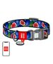 Waudog Nylon dog collar with QR code Waudog "Fig" size L [product_code]  282-4053 έως και 12 άτοκες δόσεις 4823089375809