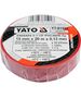 Yato Taśma elektroizolacyjna 15x0,13mm/20m PVC izolacja-max 40kV czerwona - YT-81592 3073900 5906083815928