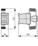 Eaton Stycznik do baterii kondensatorów DILK25-11 230/240V 50/60Hz - 294032 3100319 4015082940324