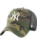 47 Brand 47 BrandNew York Yankees Trucke Cap B-CBRAN17GWP-CMF zielone One size 6508964 192309118538