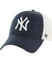 47 Brand Czapka z daszkiem Mlb New York Yankees Branson Cap granatowa r. uniwersalny (B-BRANS17CTP-NY) 6759006 889313938817