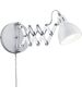 Kinkiet lampa ścienna Scissor 15 cm E14 stal 28W srebrna 9585335 4017807346534