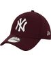 New Era Czapka NEW ERA 9FORTY z daszkiem Diamond Era NYY BLK bordo 9586338 194790986191