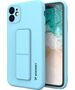 Wozinsky Wozinsky Kickstand Case elastyczne silikonowe etui z podstawką Samsung Galaxy A32 4G jasnoniebieski 9599008 9145576226773