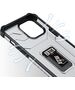 Hurtel Crystal Ring Case pancerne hybrydowe etui pokrowiec + magnetyczny uchwyt iPhone 12 Pro czarny 9599392 9145576226230