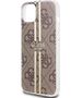 Guess Guess GUHCP15SH4PSEGW iPhone 15 / 14 / 13 6.1" brązowy/brown hardcase IML 4G Gold Stripe 13300746 3666339222826