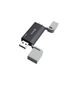 Devia card reader 2in1 EL240 USB/USB-C 3.0 black 6942297112360