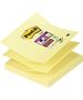 3M 3M Z-Notes, Square, Yellow, Paper, 76 mm, 76 mm, 90 sheets 13802546 4064035065577