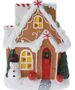 Dekoracja świąteczna Home Styling Collection Figurka Domek z piernika, 10 cm