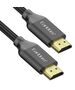 Cable Earldom ET-W26 HDMI - HDMI, 3m., 4K, Braided, Black - 18385 έως 12 άτοκες Δόσεις