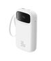 Baseus Powerbank Baseus QPow 2 20000mAh 30W 2xUSB-C (white) [product_code]  P10055009213-00 έως και 12 άτοκες δόσεις 6932172667757