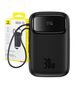 Baseus Powerbank Baseus QPow 2 10000mAh 30W 2xUSB-C (black) [product_code]  P10055008113-00 έως και 12 άτοκες δόσεις 6932172667740