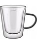 Lamart SZKLANKA LT 9120 300 ML VASO COLOR, 2 SZTUKI (TEA, LATTE, Z CZARNYM UCHWYTEM)