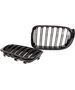 MTuning Grill sportowy podwójne żeberka Gloss Czarny BMW X3 F25 X4 F26 Facelift 2014-2018