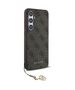 Original Case SAMSUNG GALAXY S24 FE Guess Hardcase 4G Charms Collection (GUHCS24FEGF4GBR) brown 3666339386382