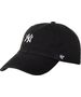 47 Brand 47 Brand MLB New York Yankees Base Cap B-BSRNR17GWS-BK Czarne One size