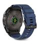 Strap for GARMIN FENIX 5X / 5X PLUS / 6X / 6X PRO / 7X / 8 (51MM) Tech-Protect Nylon Classic navy blue 5906302376742