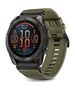 Strap for GARMIN FENIX 5X / 5X PLUS / 6X / 6X PRO / 7X / 8 (51MM) Tech-Protect Nylon Classic Olive Green 5906302376759