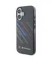 BMW BMHCP16S23HTRAK Apple iPhone 16 hardcase Motorsport IML Random Stripes black