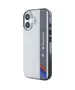 BMW BMHCP16S23HTFEG Apple iPhone 16 hardcase Motorsport IML Vertical Stripe grey