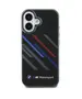 BMW BMHCP16S23HTRAK Apple iPhone 16 hardcase Motorsport IML Random Stripes black