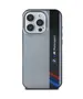 BMW BMHCP16L23HTFEG Apple iPhone 16 Pro hardcase Motorsport IML Vertical Stripe grey