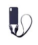 Θήκη Σιλικόνης με Strap CarryHang Sonique Apple iPhone XR Μπλε Σκούρο 5201101704254