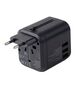 Choetech PD5008 travel charger 3xUSB-A, 1xUSB-C, GaN, 30W, US/EU/UK/AU (black)