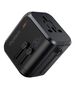 Choetech PD5008 travel charger 3xUSB-A, 1xUSB-C, GaN, 30W, US/EU/UK/AU (black)