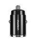 Choetech TC0006 1xUSB-A, 1xUSB-C, PD 3.0, 30W car charger (black)