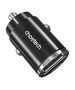 Choetech TC0006 1xUSB-A, 1xUSB-C, PD 3.0, 30W car charger (black)