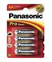 PANASONIC Panasonic μπαταρίες αλκαλικές Pro AA 1,5V 4τμχ PAN-LR6PPG-4 έως 12 άτοκες Δόσεις