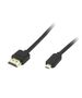 BLOW Καλώδιο HDMI - micro HDMI v2.0 4K 1.5m DM-673 έως 12 άτοκες Δόσεις