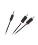 Cabletech Καλώδιο Stereo 3.5mm - 2xRCA 10m Cabletech DM-3952-10 έως 12 άτοκες Δόσεις