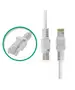 PATCH CORD UTP CABLE CAT6E 1M GREY NEW 0.501.266 έως 12 άτοκες Δόσεις
