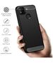 Techsuit Husa pentru Xiaomi Redmi 9C / Redmi 9C NFC - Techsuit Carbon Silicone - Black 5949419059788 έως 12 άτοκες Δόσεις