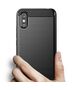 Techsuit Husa pentru Xiaomi Redmi 9A / Redmi 9AT - Techsuit Carbon Silicone - Black 5949419059818 έως 12 άτοκες Δόσεις